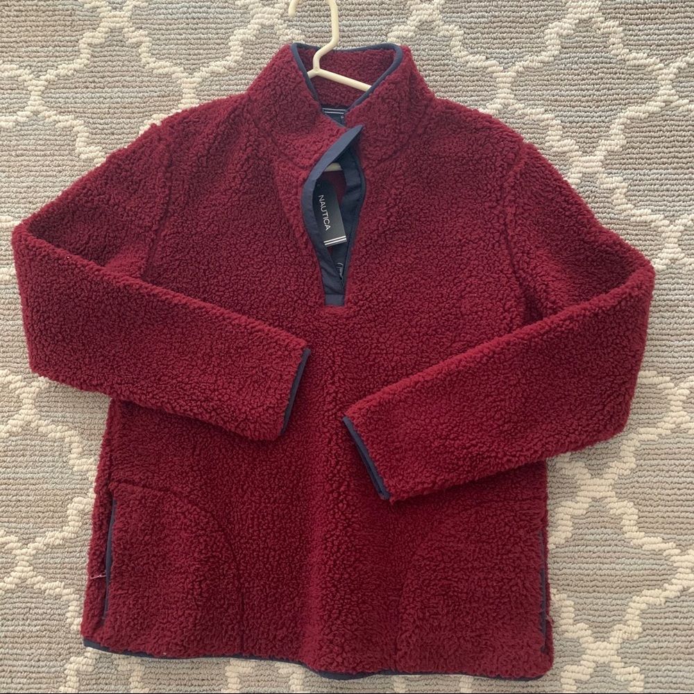 Nautical Fleece Pullover